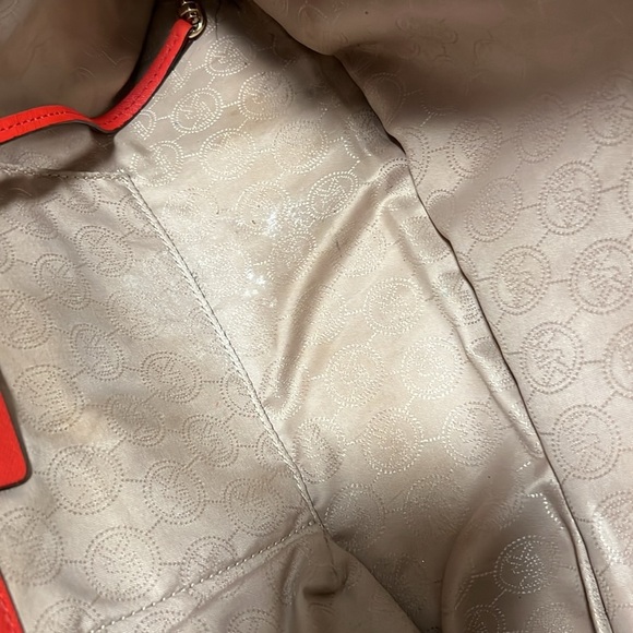 Michael Kors Scarlet Red Tote Bag - Picture 8 of 9